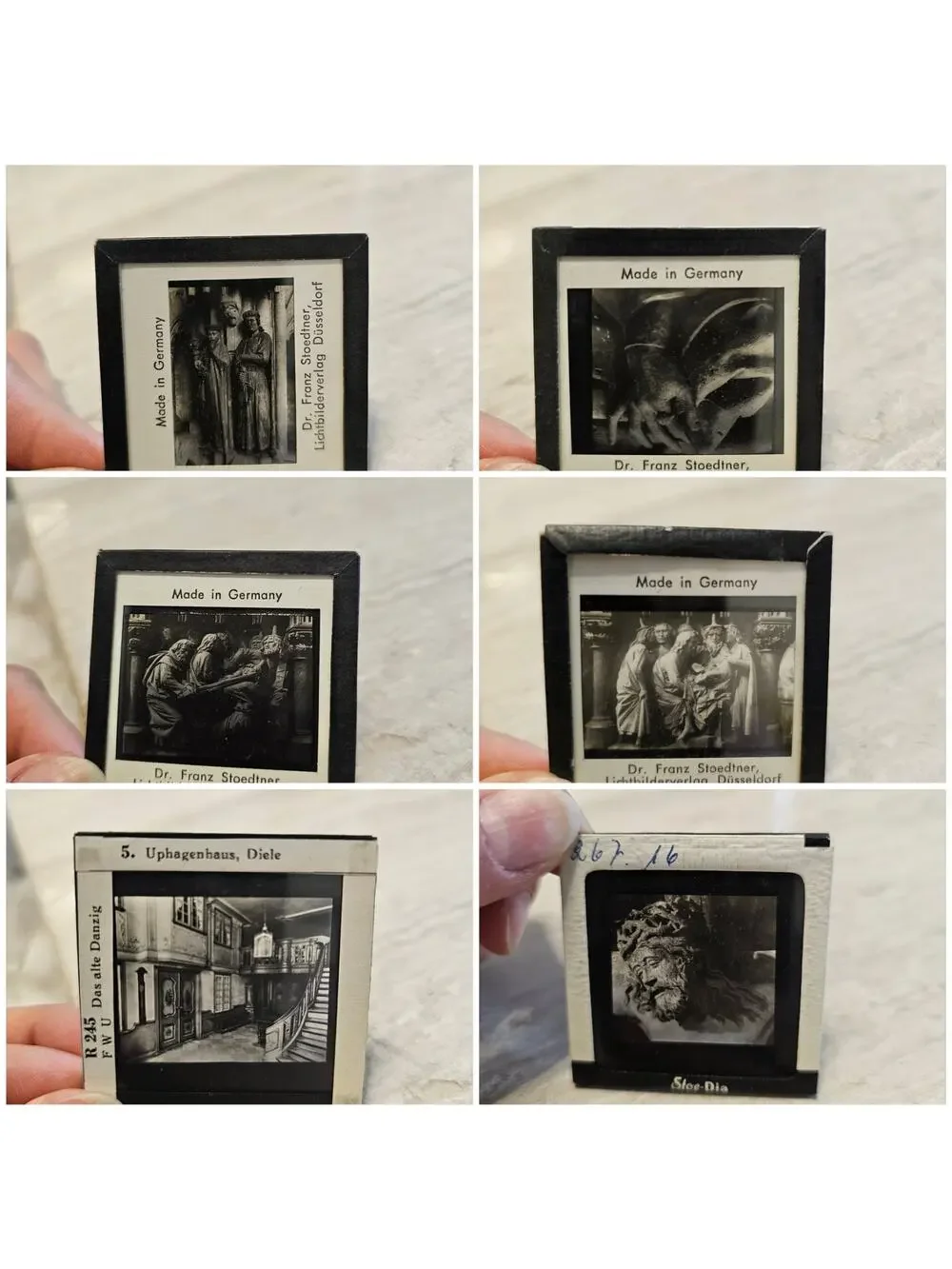 Vintage German Lantern Slides - Dr. Franz Stoedtner-Medieval Art & History FWU